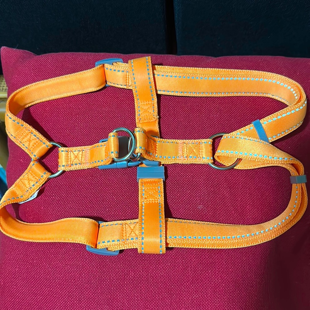 New Large Step Through Reflective Dog Harness